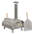 Wood-Fired Portable Pizza Oven & Smoker - Stainless Steel | Dellonda DG11