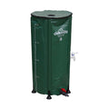 Collapsible Garden Water Butt with Lid & Drain Tap - 100 Litre | Dellonda DG8