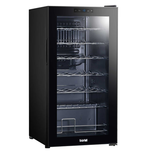Baridi 28 Bottle Wine Fridge with Digital Touch Screen & LED Light - Black | DH10 in use