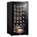 Baridi 28 Bottle Wine Fridge with Digital Touch Screen & LED Light - Black | DH10