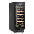 Baridi 20 Bottle Slim Built-In Wine Cooler with Digital Touchscreen - Black | DH203
