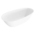 Baridi Double-Ended Slim Rim Bath with Overflow System 160cm, Gloss White - DH417