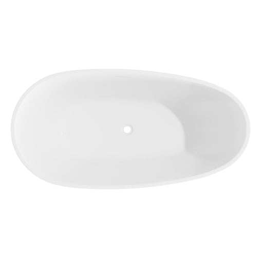 Baridi Double-Ended Slim Rim Bath with Overflow System 160cm, Gloss White - DH417 lifestyle
