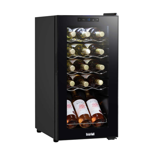 Baridi 15 Bottle Wine Fridge with Digital Touch Screen & LED Light - Black | DH5