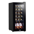 Baridi 18 Bottle Wine Fridge with Digital Touch Screen & LED Light - Black | DH6