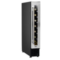 Baridi 7 Bottle Extra-Slim Undercounter Wine Fridge with Touch Screen - Stainless Steel | DH77