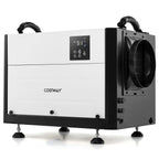 50/70L/Day Crawl Space Dehumidifier with 3 Modes and 24H Timer-Black-50L