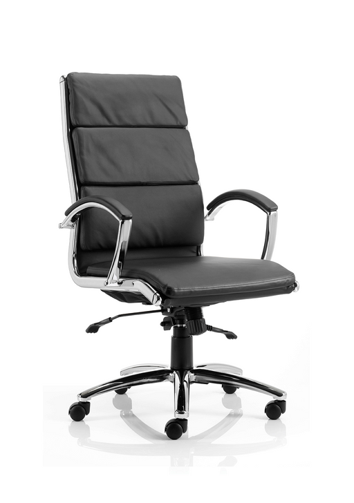 Classic Executive Chair - Black Leather