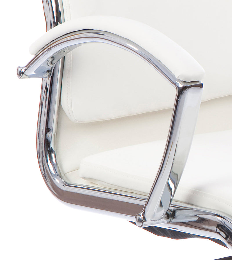 Classic Executive Chair - White angle