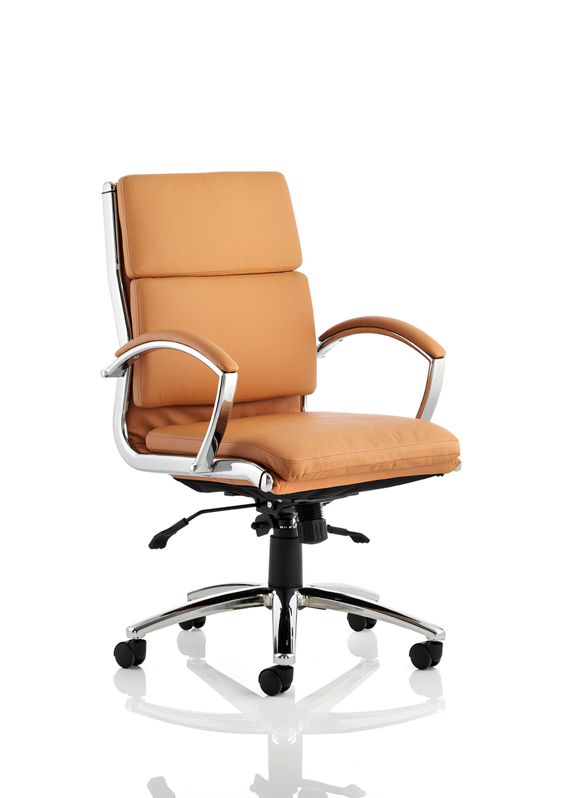 Classic Executive Chair - Tan Medium Back