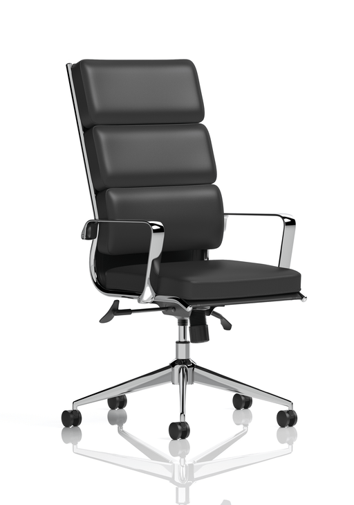 Savoy Executive Chair - Black Leather