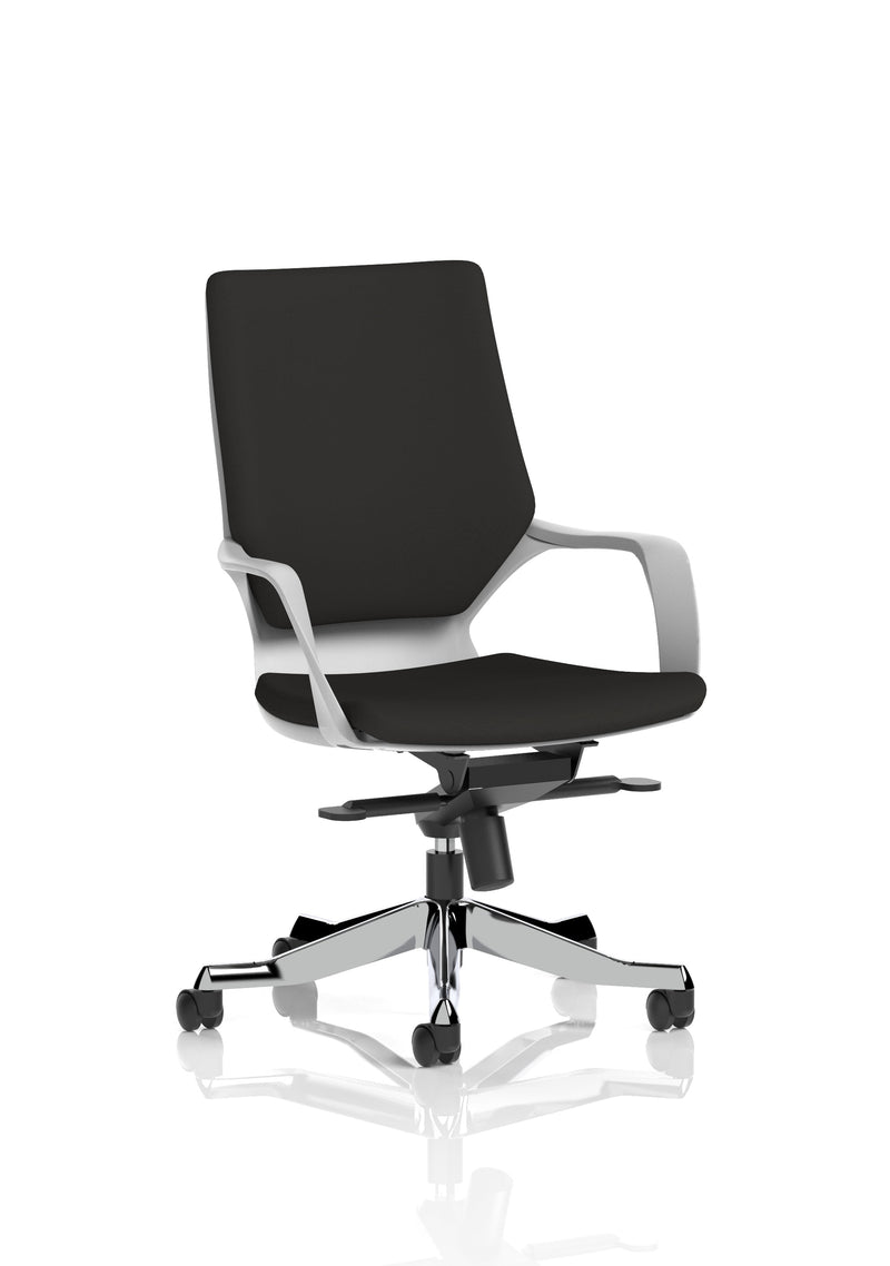 Xenon Medium Back Executive Chair - Black Fabric