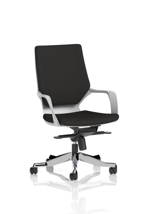 Xenon Medium Back Executive Chair - Black Fabric