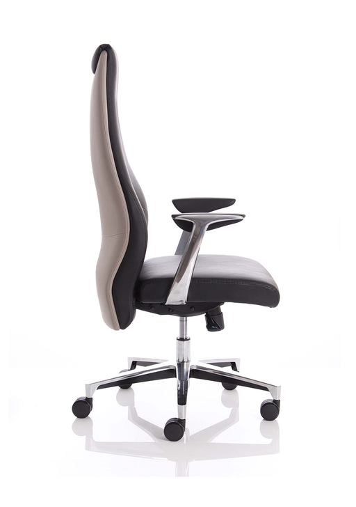 Mien Executive Chair - Black and Mink angle