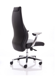 Mien Executive Chair - Black Leather side