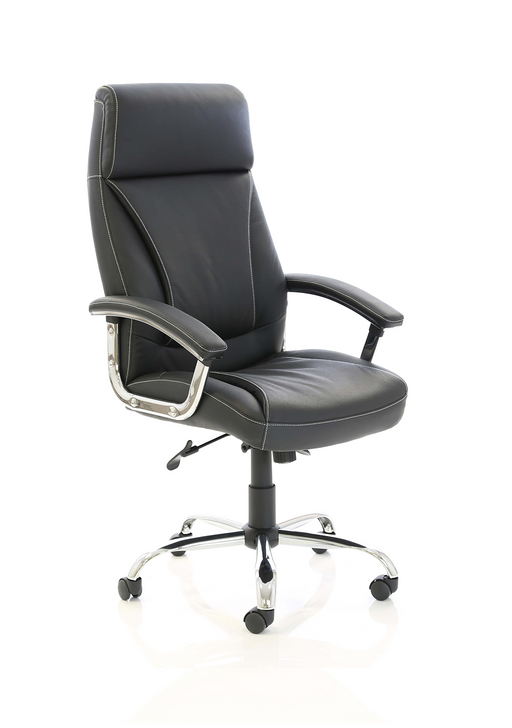 Penza Executive Chair - Black Leather