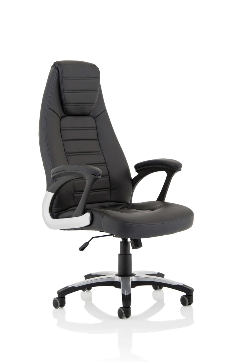 Metropolis Executive Chair - Black Leather