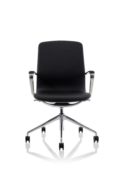 Lucia Executive Chair - Chrome angle