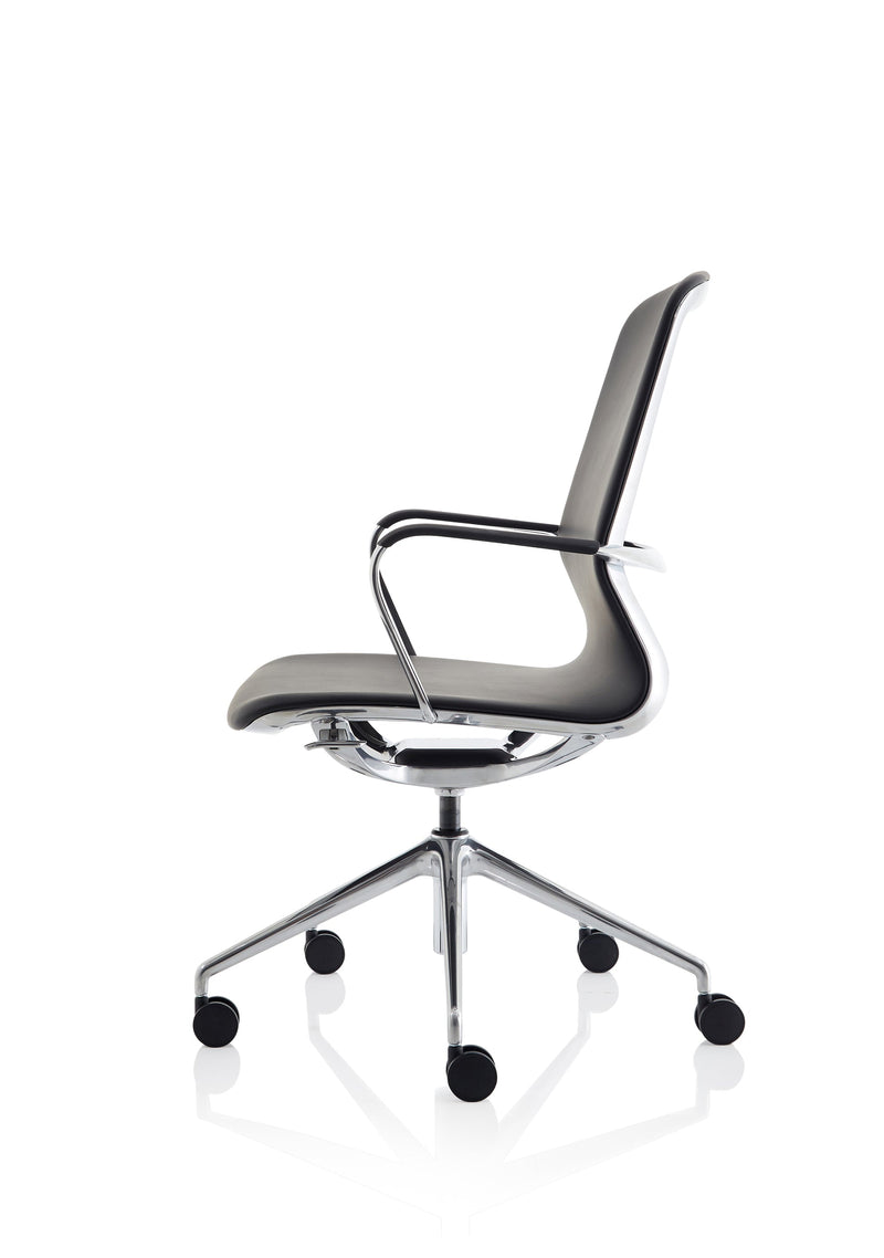 Lucia Executive Chair - Chrome detail