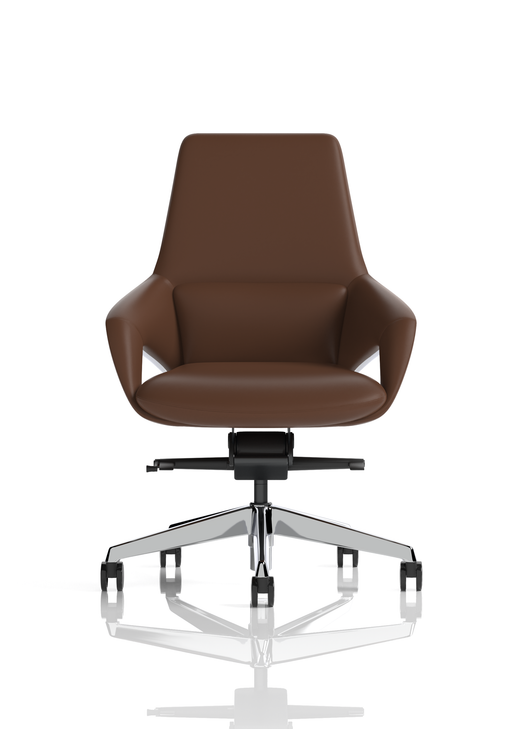 Olive Executive Chair - Brown angle