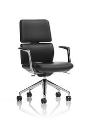 Mode Executive Chair - Black Bonded Leather