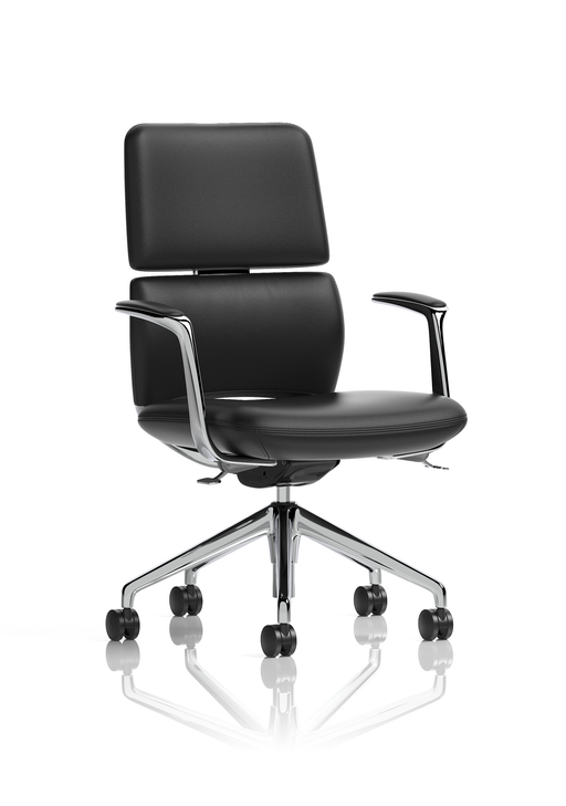 Mode Executive Chair - Black Bonded Leather