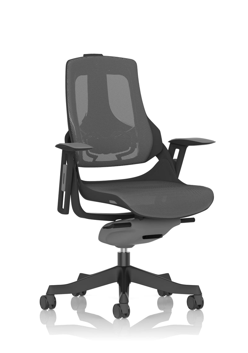 Zure Executive Chair - Black Shell Mesh Black Base
