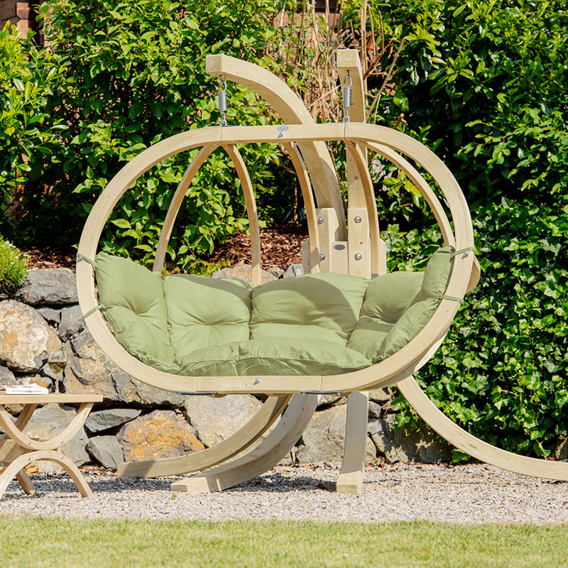 Globo Royal Double Hanging Egg Chair Set - image 11