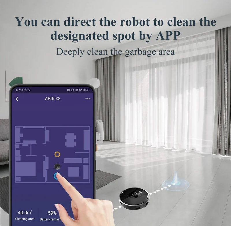 ABIR X8 Robot Vacuum Cleaner - image 26