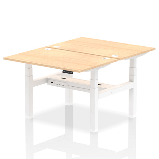 Dynamic Air Back-to-Back Height Adjustable Bench Desk 2 Person