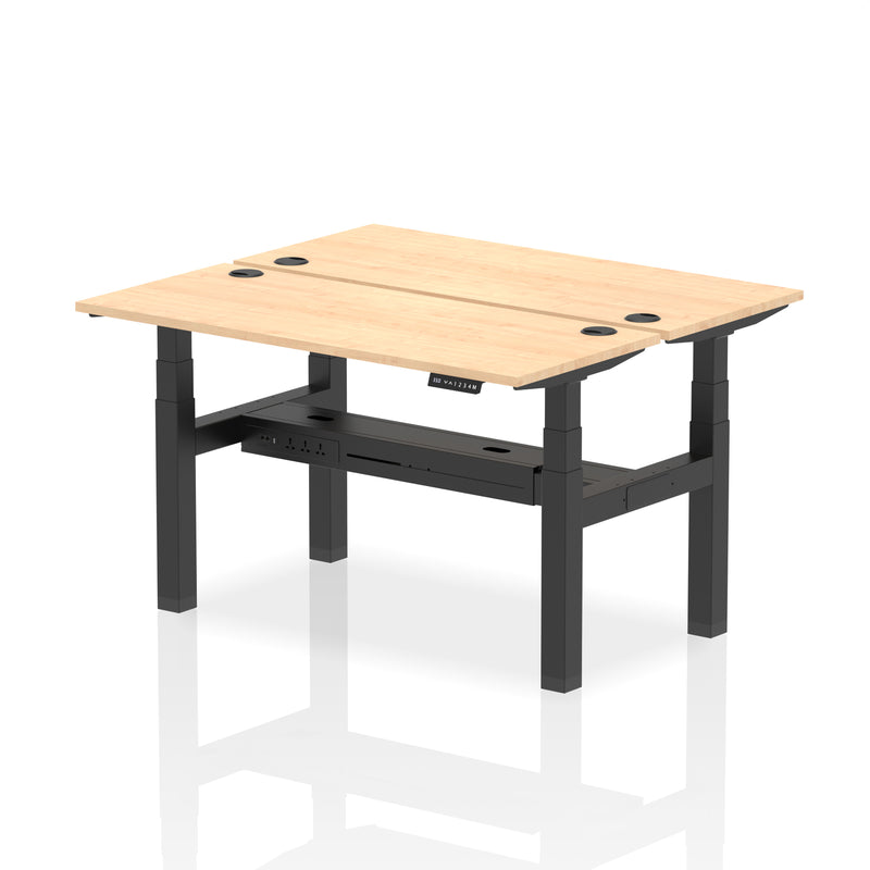 Dynamic Air Back-to-Back Slimline Bench Desk 2 Person