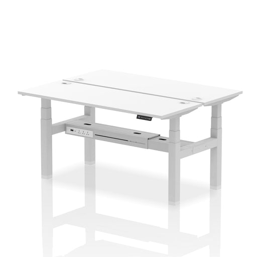 Dynamic Air Back-to-Back Slimline Bench Desk 2 Person