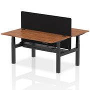 Dynamic Air Back-to-Back Bench Desk 2 Person with Screen
