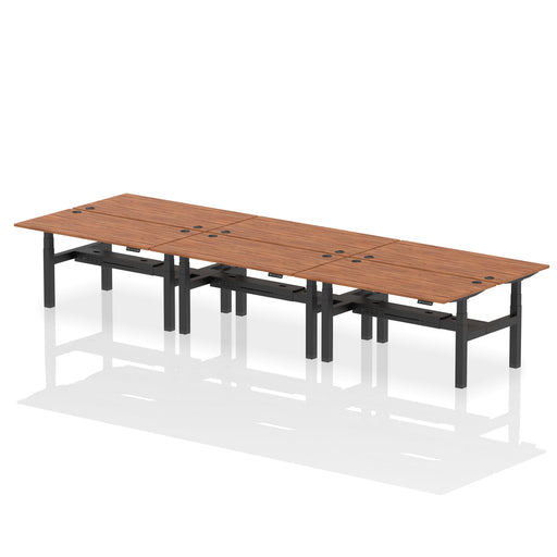 Dynamic Air Back-to-Back Bench Desk 6 Person