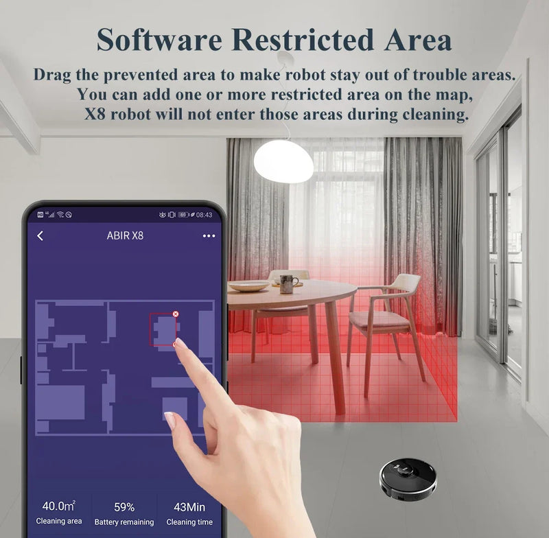 ABIR X8 Robot Vacuum Cleaner - image 29