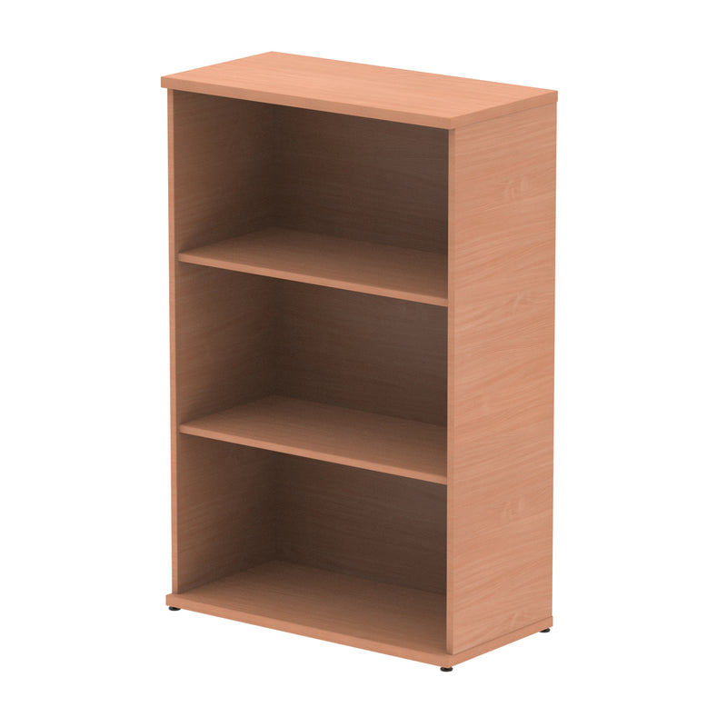 Impulse Bookcase (Available in 4 Sizes) - Beech - 1200 - Homesplex