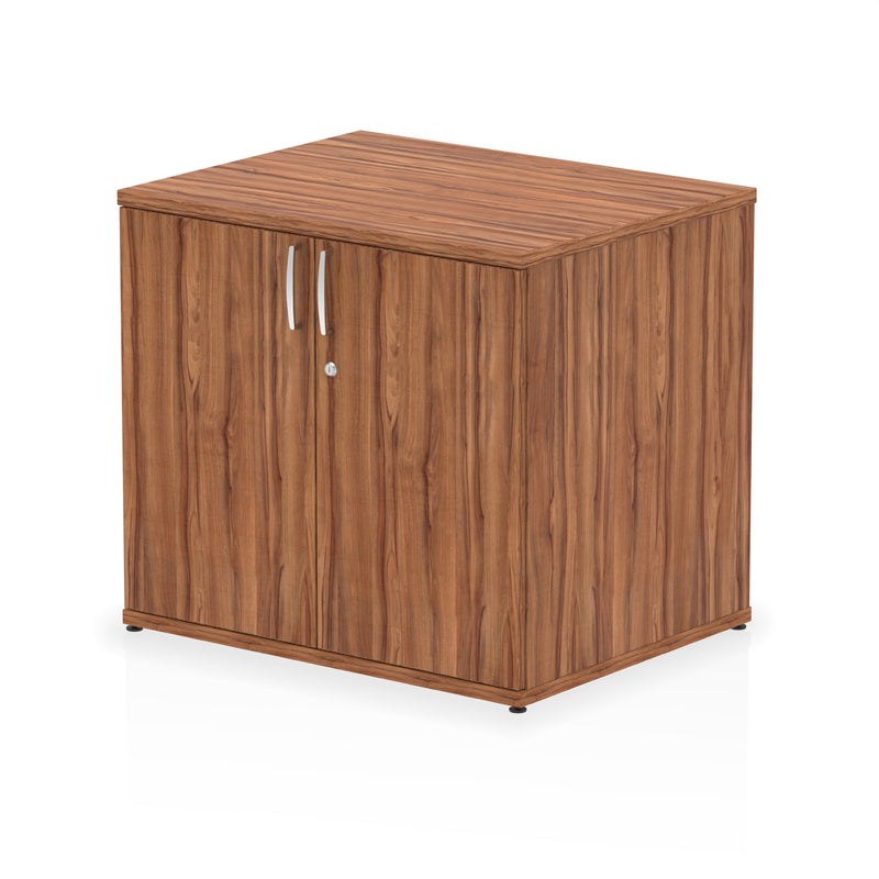 Impulse Desk High Cupboard - Walnut - Homesplex