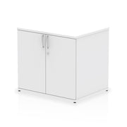 Impulse Desk High Cupboard - White - Homesplex