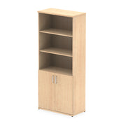 Impulse Open Shelves Cupboard - Maple - Door Maple - Homesplex