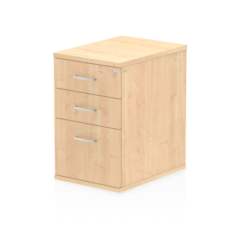 Impulse Desk High Pedestal - Maple - 600 - Homesplex
