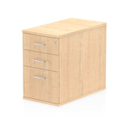Impulse Desk High Pedestal - Maple - 800 - Homesplex
