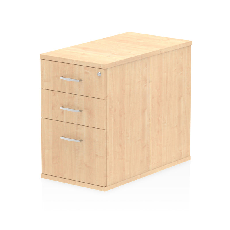 Impulse Desk High Pedestal - Maple - 800 - Homesplex