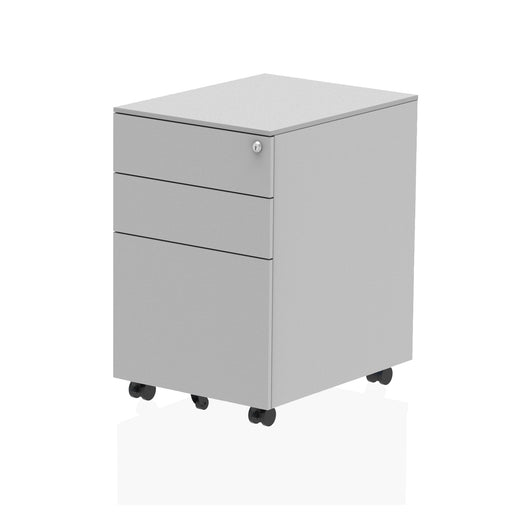 Steel Mobile Pedestal - Silver - Standard - Homesplex