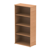 Impulse Bookcase (Available in 4 Sizes) - Oak - 1600 - Homesplex