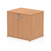 Impulse Desk High Cupboard - Oak - Homesplex