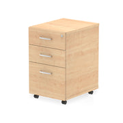 Impulse Under Desk Pedestal - Maple - 3 Drawer - Homesplex