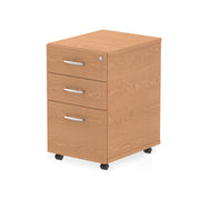 Impulse Under Desk Pedestal - Oak - 3 Drawer - Homesplex