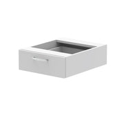 Impulse One Drawer Fixed Pedestal - White - Homesplex