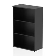 Impulse Bookcase (Available in 4 Sizes) - Black - 1200 - Homesplex