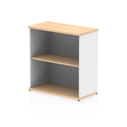 Impulse Bookcase (Available in 4 Sizes) - Maple & White - 800 - Homesplex